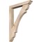Ekena Millwork Olympic Traditional Smooth Bracket w/ Offset Brace, Douglas Fir, 5 1/2"W x 36"D x 48"H BKT0604X36X48OLY01SDF - alternate 1